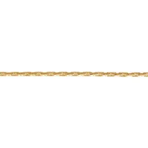 0.7mm Gold Plated Beading Chain by the Foot