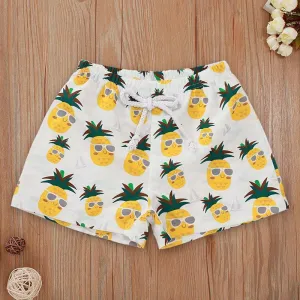 18m Baby Pineapple Glasses Beach Pants