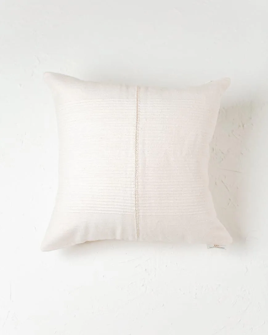 18" Riviera Hand-Stitch Throw Pillow