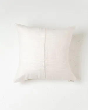 18" Riviera Hand-Stitch Throw Pillow