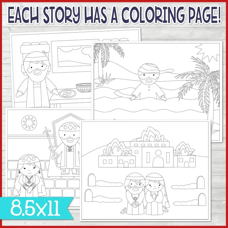 2022 CFM Story Board Kit 5 {Old Testament} PRINTABLE