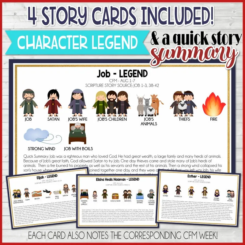 2022 CFM Story Board Kit 5 {Old Testament} PRINTABLE