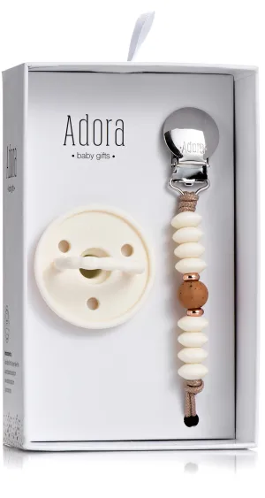 Adora Classic sky Pacifier Clip Set