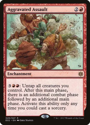 Aggravated Assault [Explorers of Ixalan]