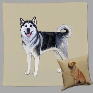 Alaskan Malamute Pillow Cover