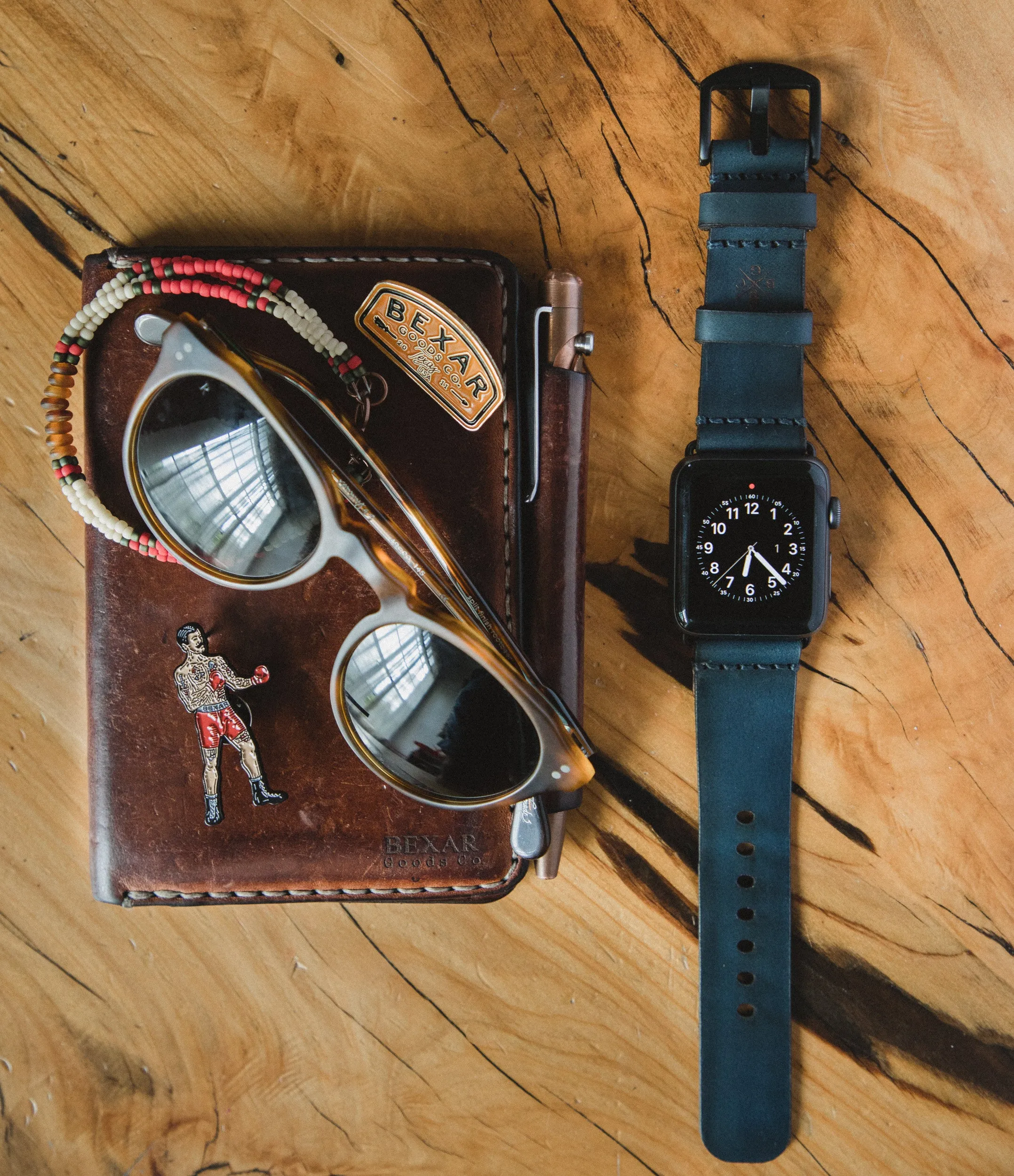 Apple Watch Strap // Indigo Blue Cordovan