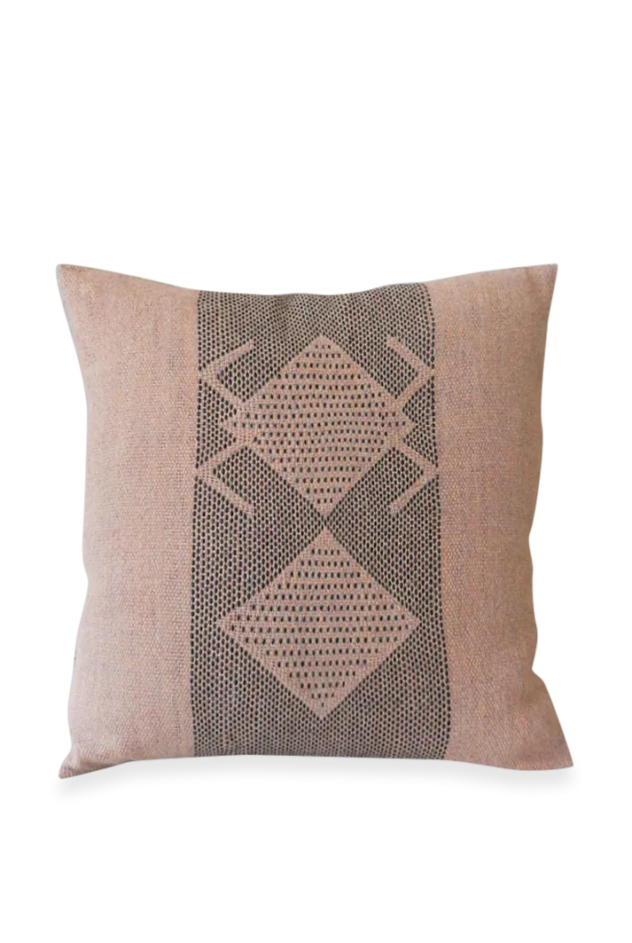 Arana Pillow in Rose