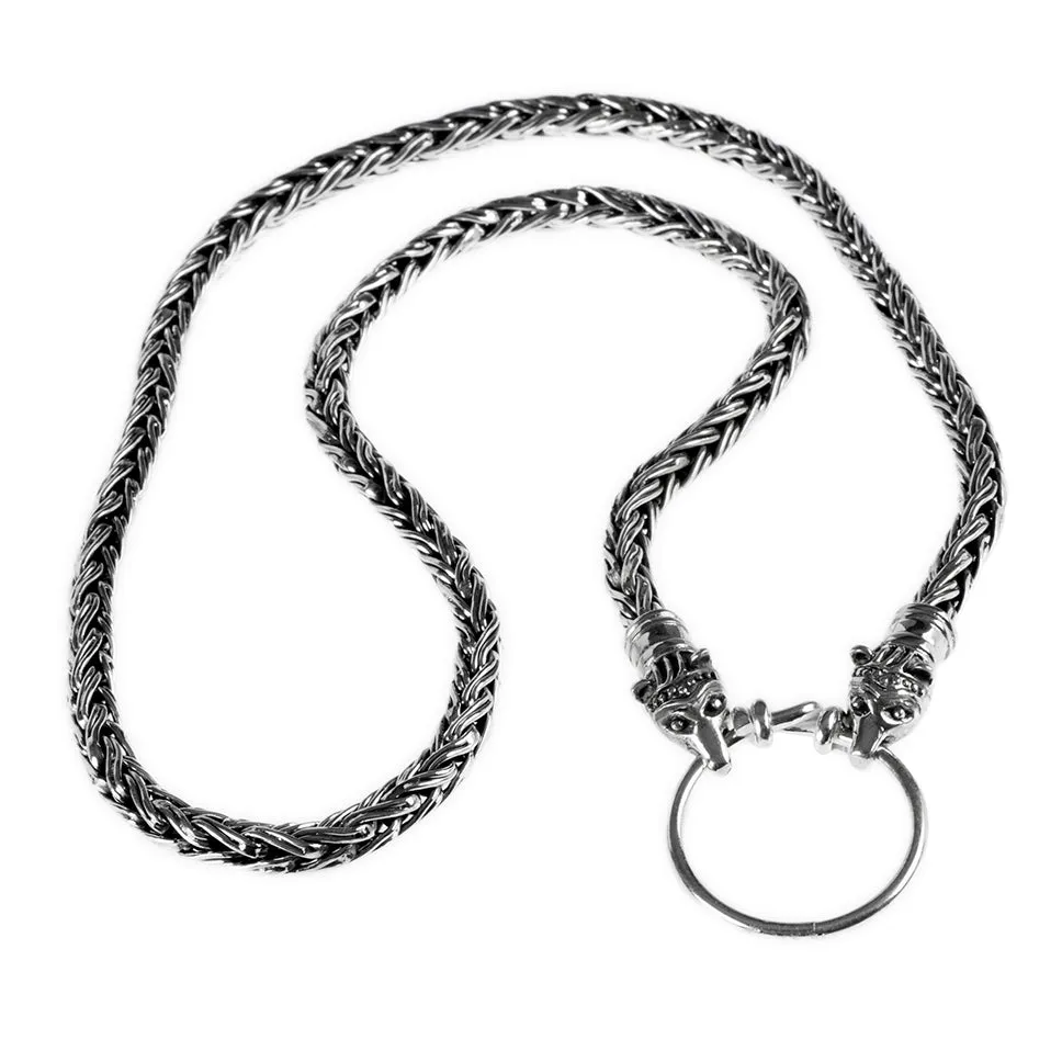 Asgard Bear Chain, Silver