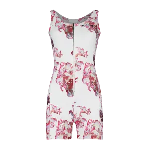 Ashluxe Female Bodysuit - Pink Flower