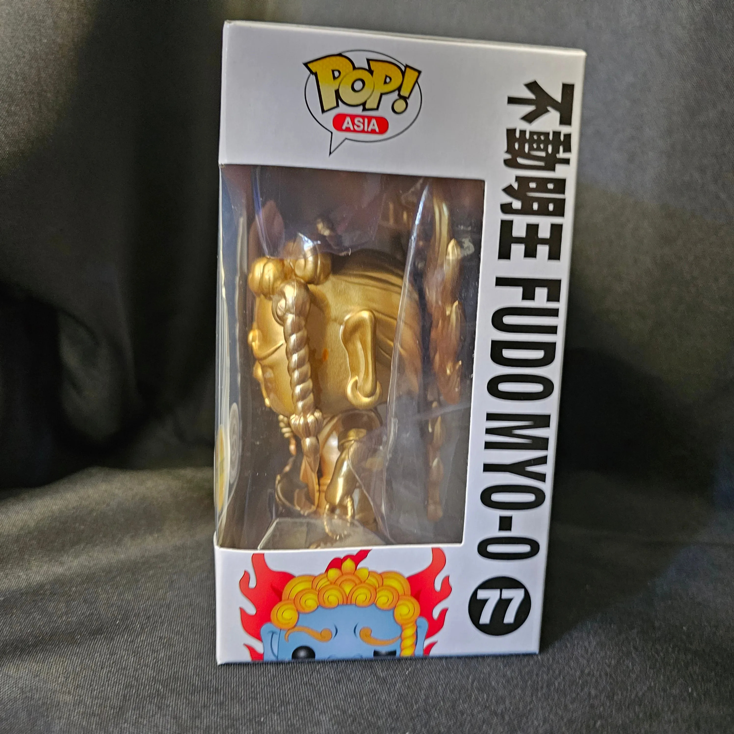 Asia Pop! Vinyl Figure Gold Fudo Myo-O (Chase) [Legendary Creatures and Myths] [77]