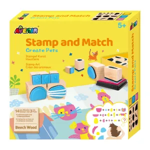 Avenir Stamp And Match Art Create Pets