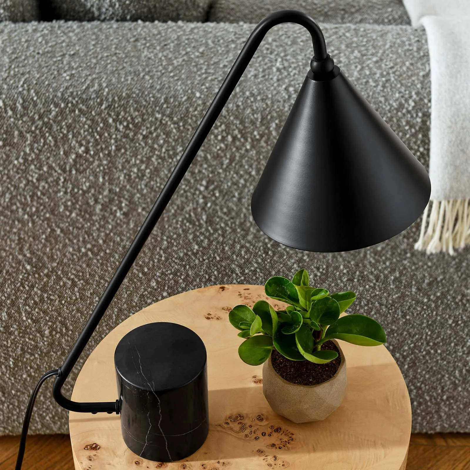 Ayla Marble Base Table Lamp by Modway