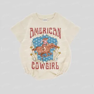 Baby American Cowgirl Romper