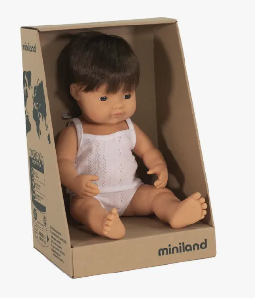 Baby Doll - Caucasian Boy - 38cm - BPA Free