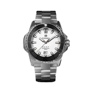 Baby REEF Automatic Chronometer COSC 300M White Dial, 39.5 mm