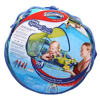 Baby Spring Float with Activity Center & Canopy by Swimways