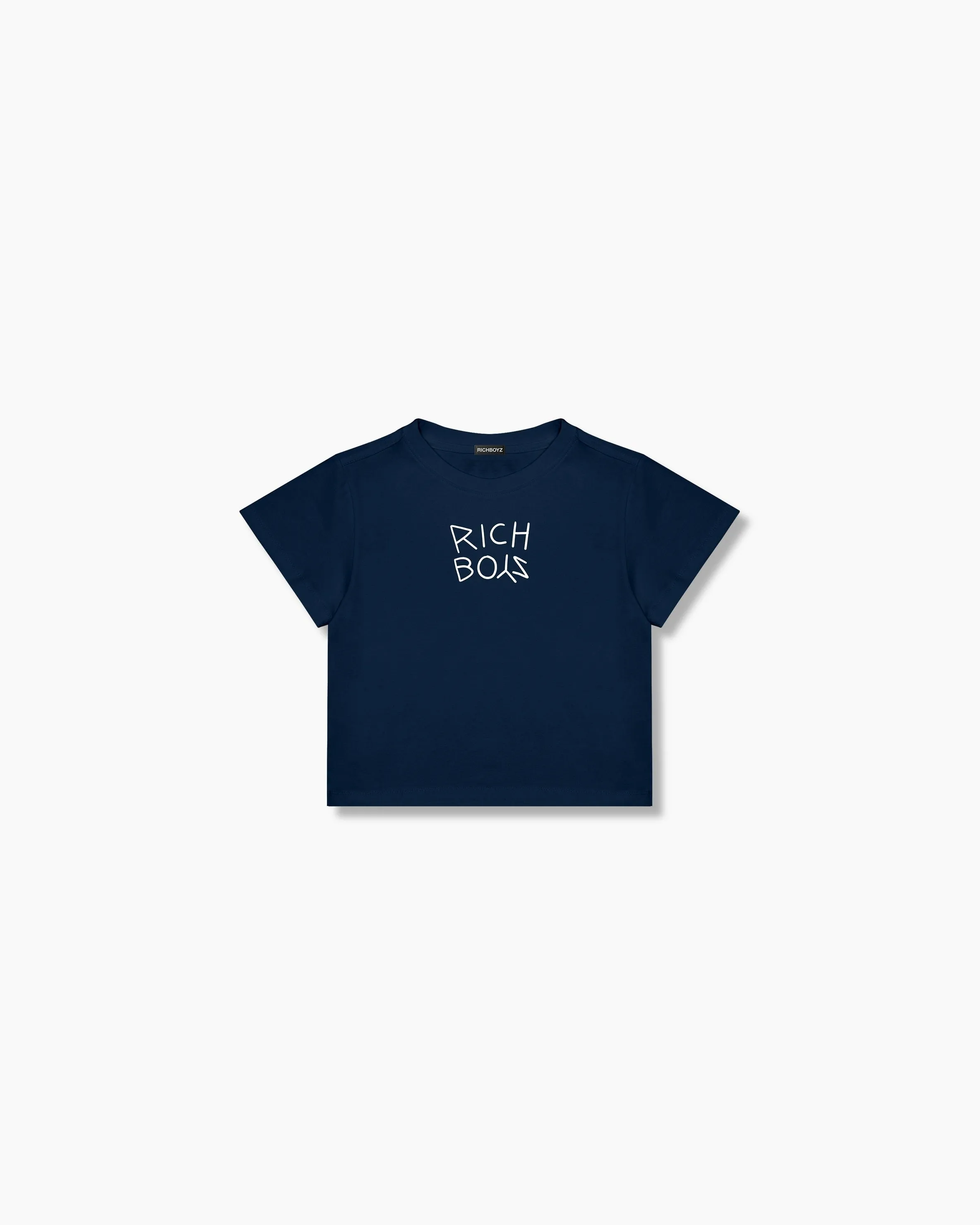 Baby Tee - Navy Blue