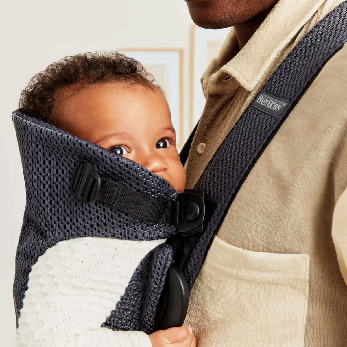 BabyBjorn Baby Carrier Mini - Anthracite 3D Mesh