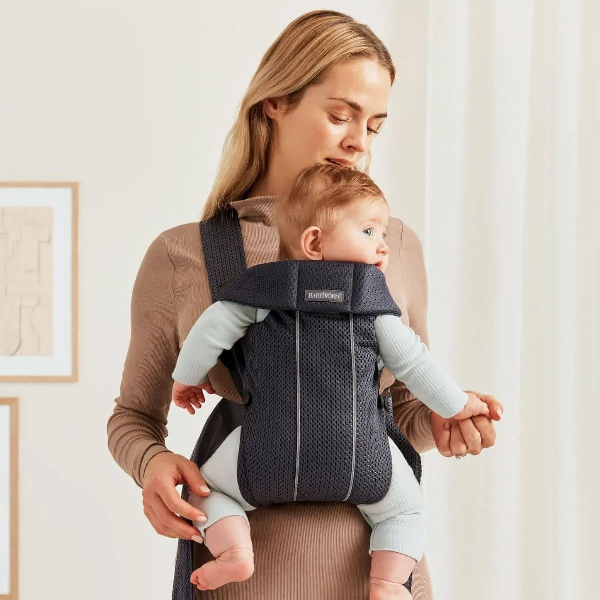 BabyBjorn Baby Carrier Mini - Anthracite 3D Mesh