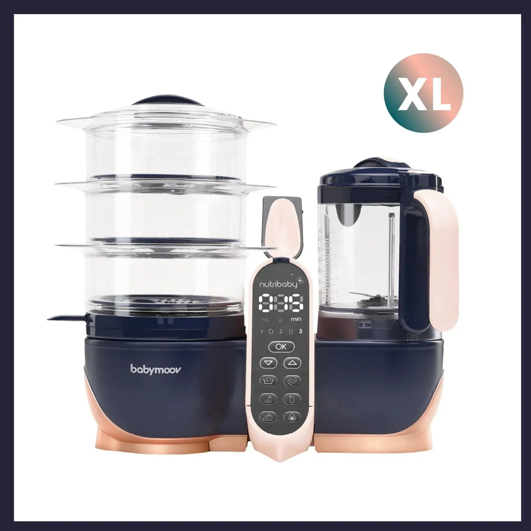 Babymoov Nutribaby  XL with FREE Babybowls Multiset