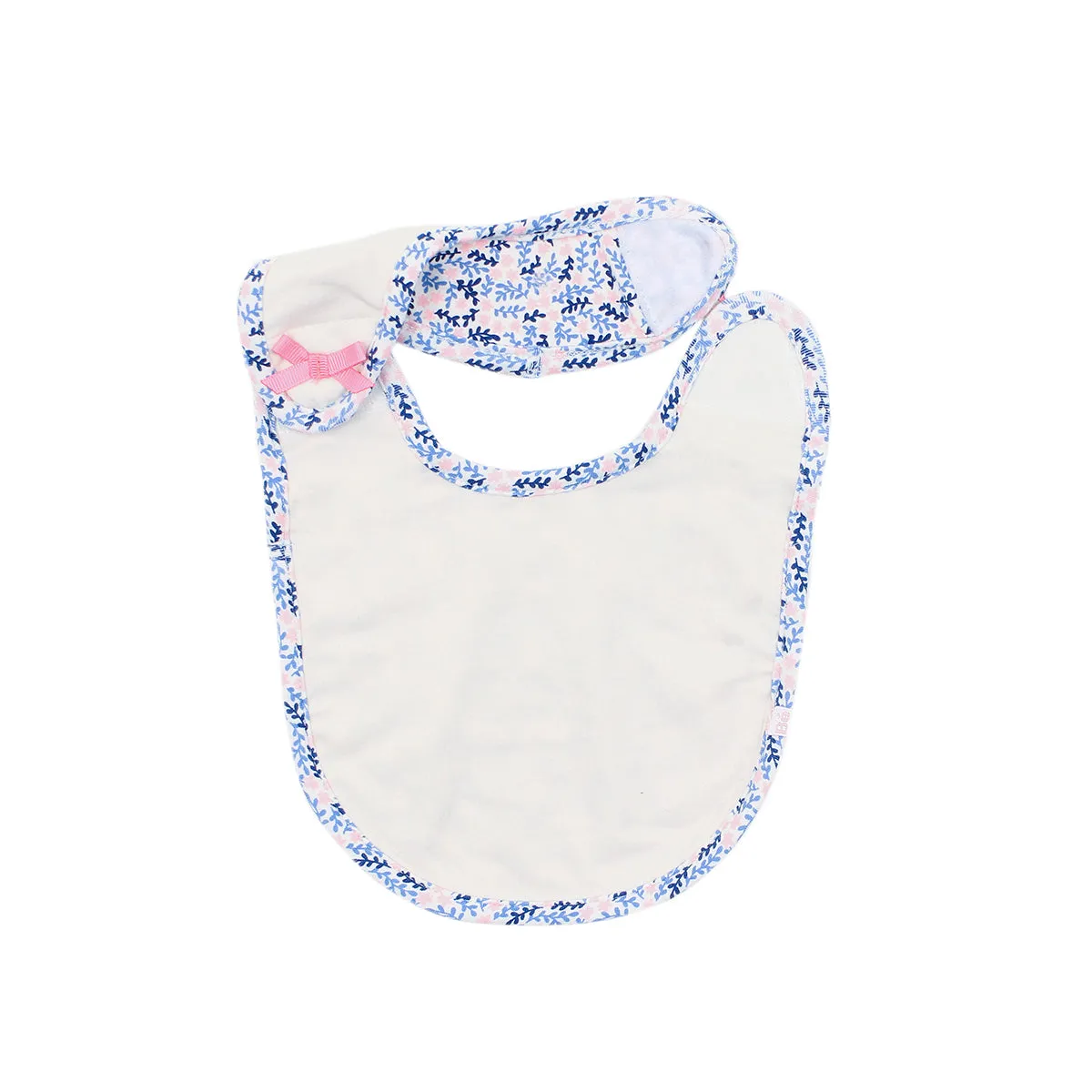 Bebe Grace  Velcro Bib with Bow XS18-877