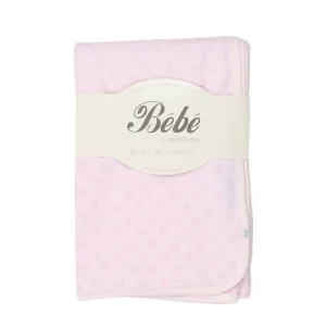 Bebe Spot Layette Bunny Rug in Pink