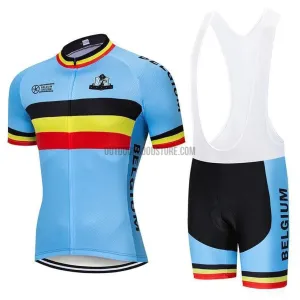 Belgium Cycling Pro Retro Short Cycling Jersey Kit