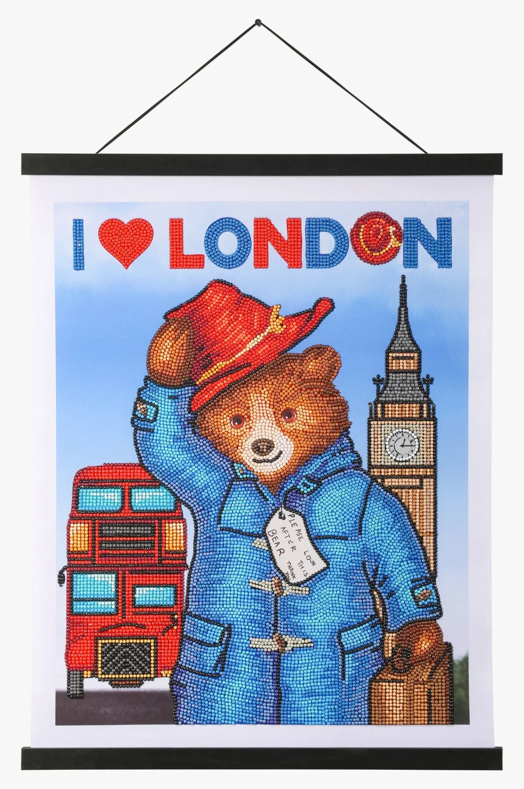 CAS-PDB901L: Crystal Art 35x45cm Scroll Kit - Paddington in London