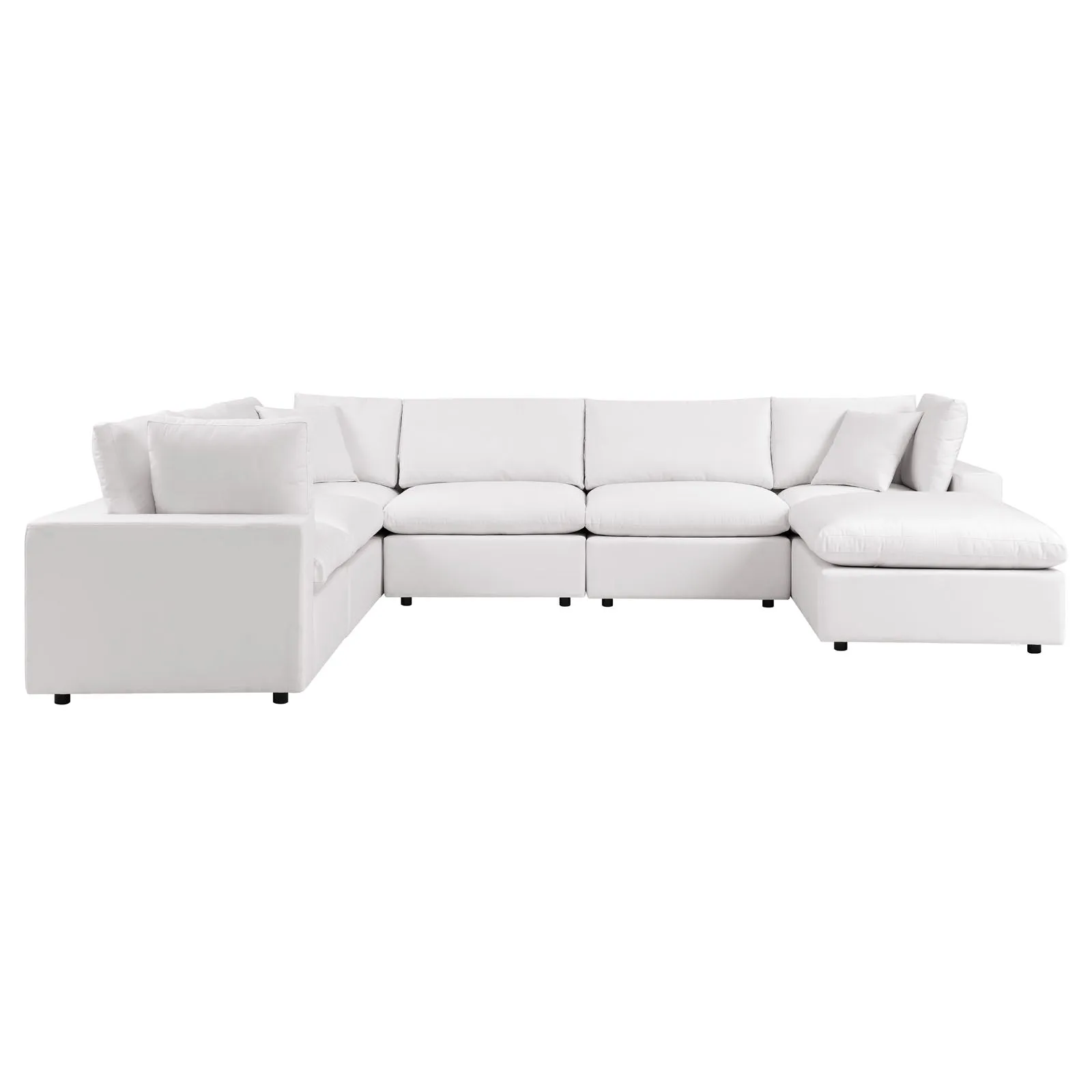 Commix 7-Piece Outdoor Patio Sectional Sofa by Modway