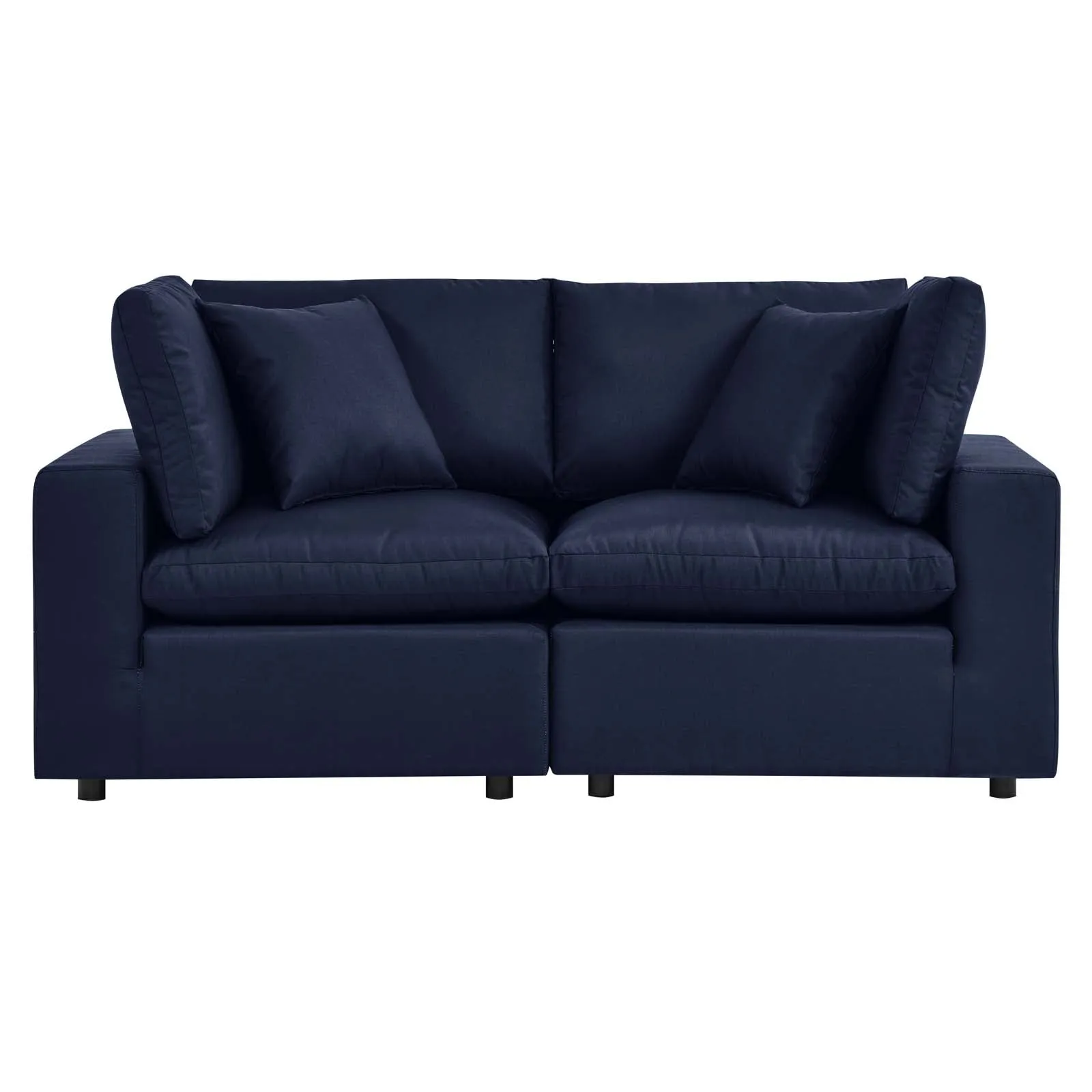 Commix Outdoor Patio Overstuffed Outdoor Patio Loveseat by Modway