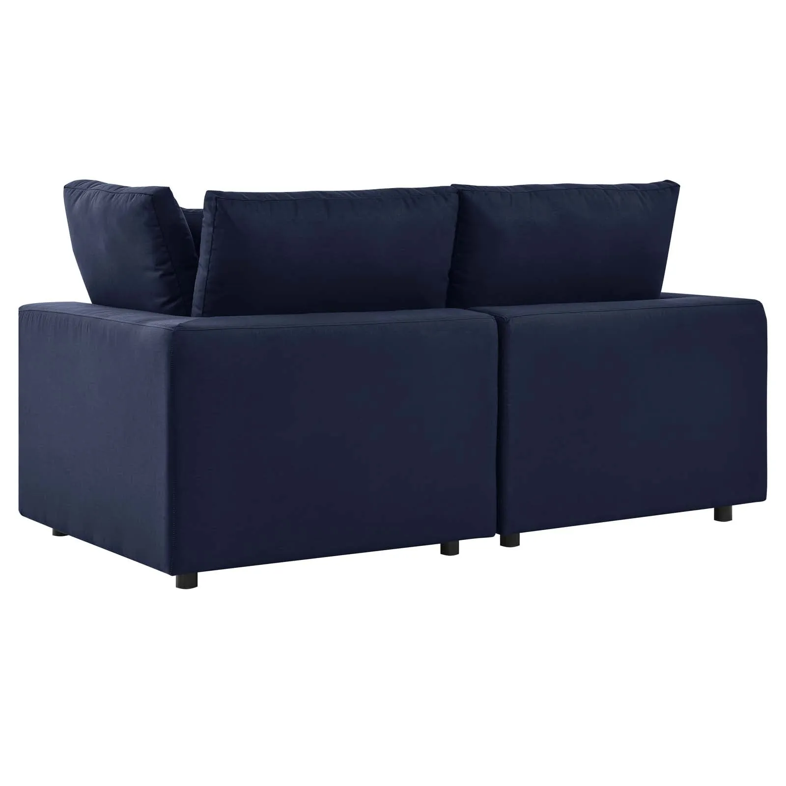 Commix Outdoor Patio Overstuffed Outdoor Patio Loveseat by Modway