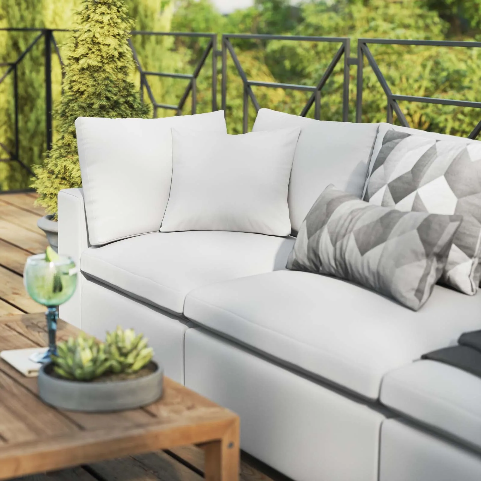 Commix Overstuffed Outdoor Patio Sofa by Modway