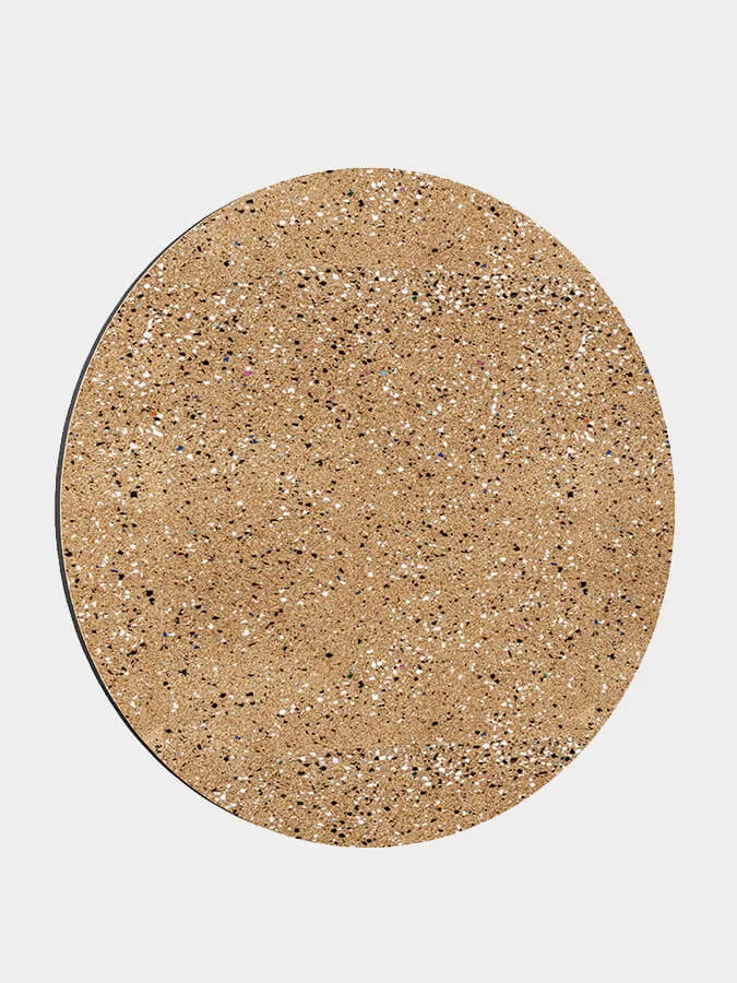 Cork Ethos Cork Frameless Round Memo Board 430mm x 430mm x 10mm