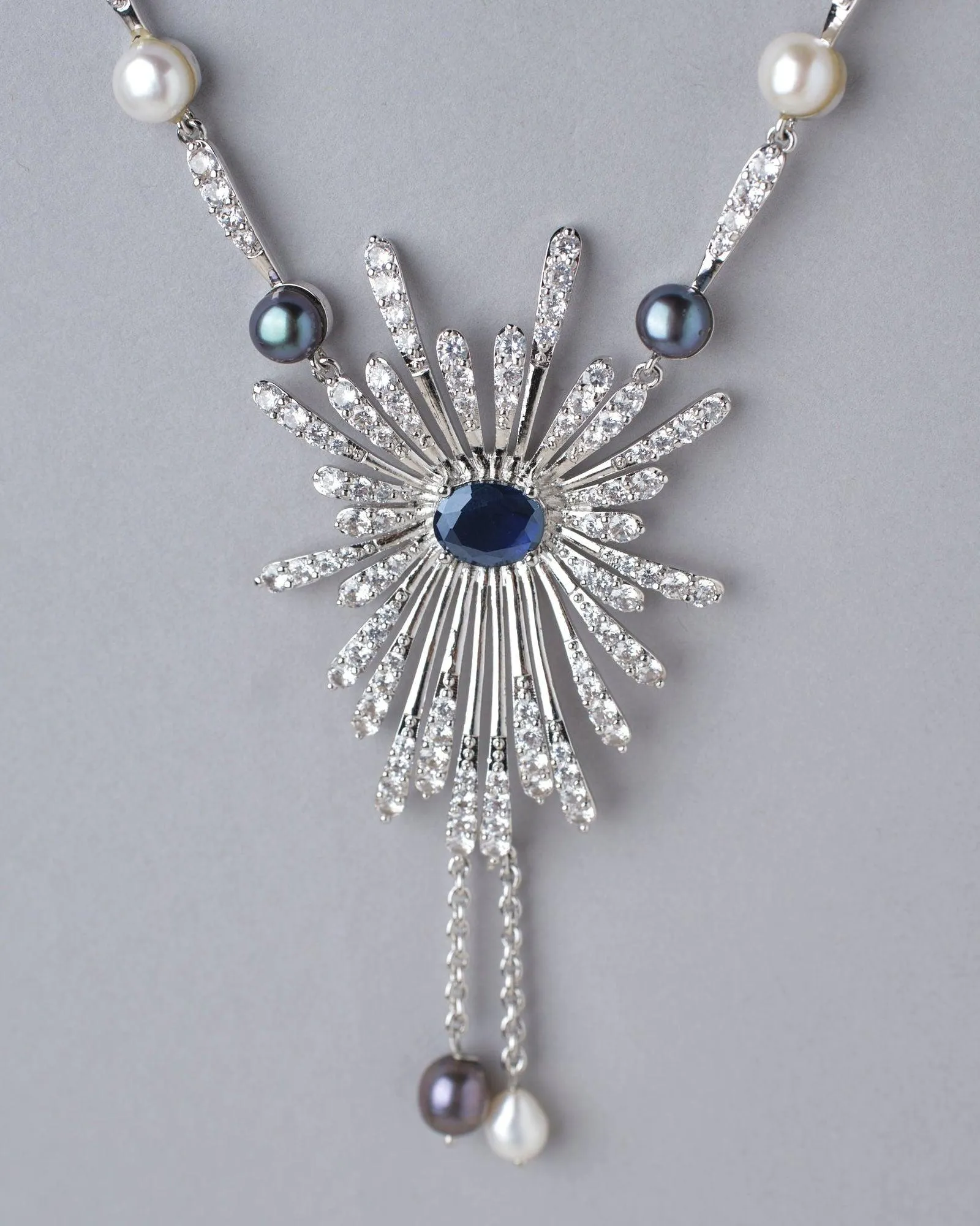 Deepa's Celestial Elegance Necklace Set