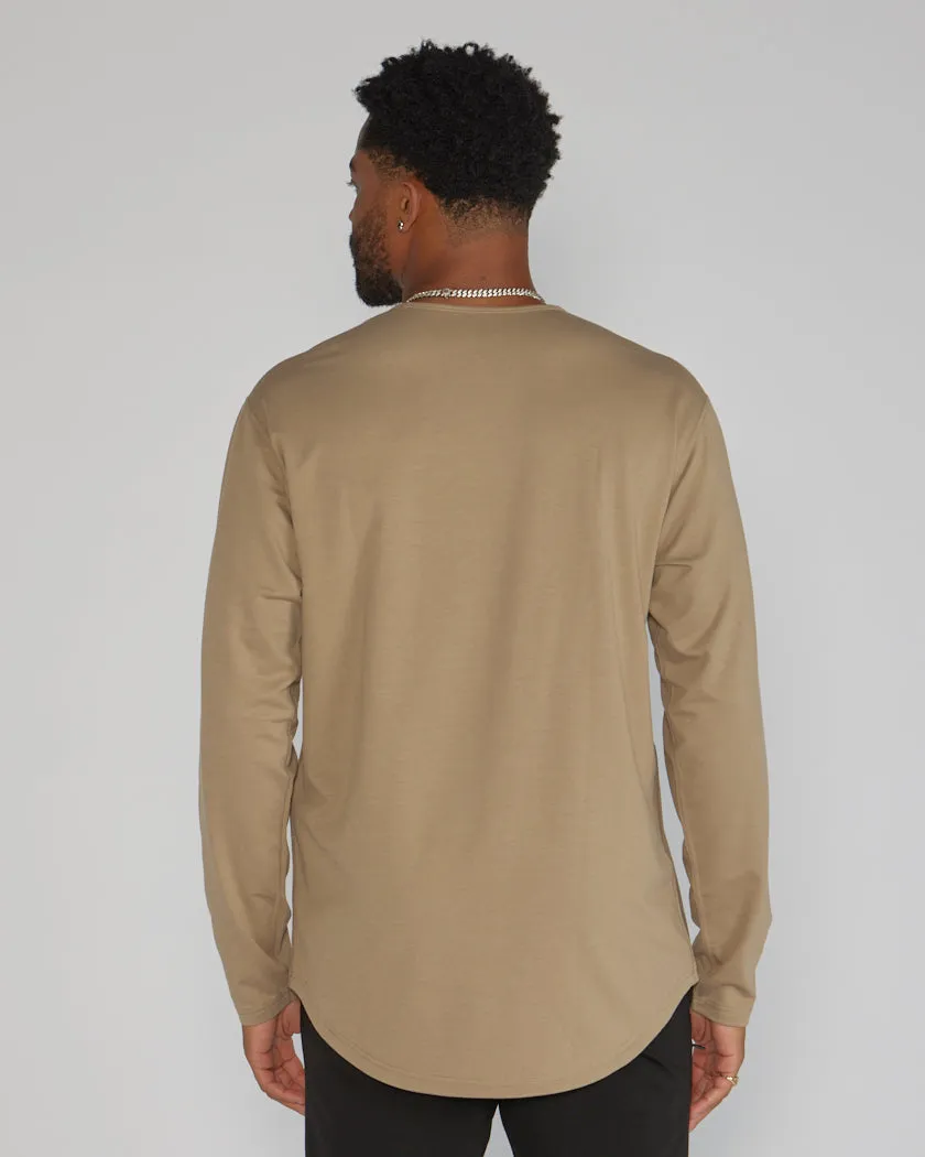 Drop-Cut Long Sleeve: BYLT Signature <!-- Size L -->