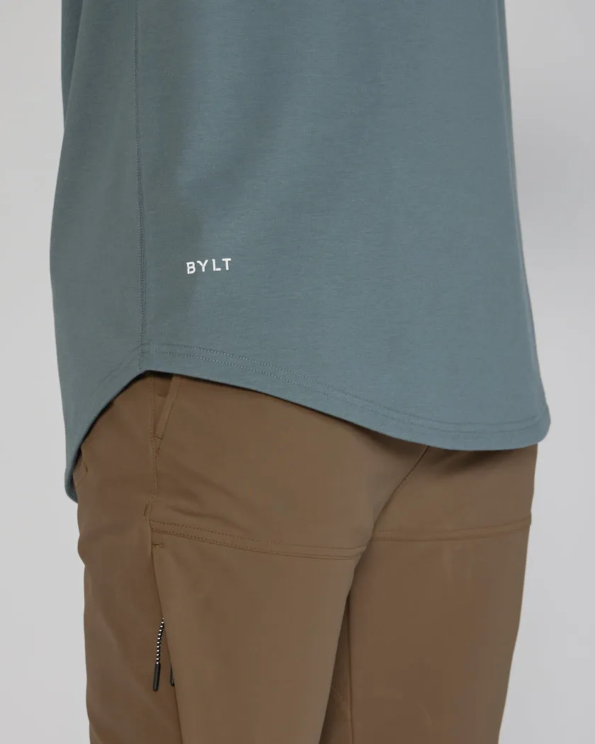 Drop-Cut Long Sleeve: BYLT Signature <!-- Size L -->