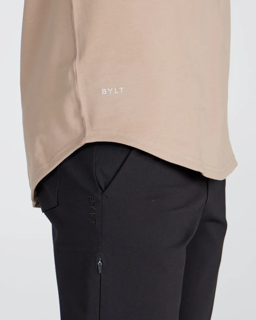 Drop-Cut Long Sleeve: BYLT Signature <!-- Size L -->