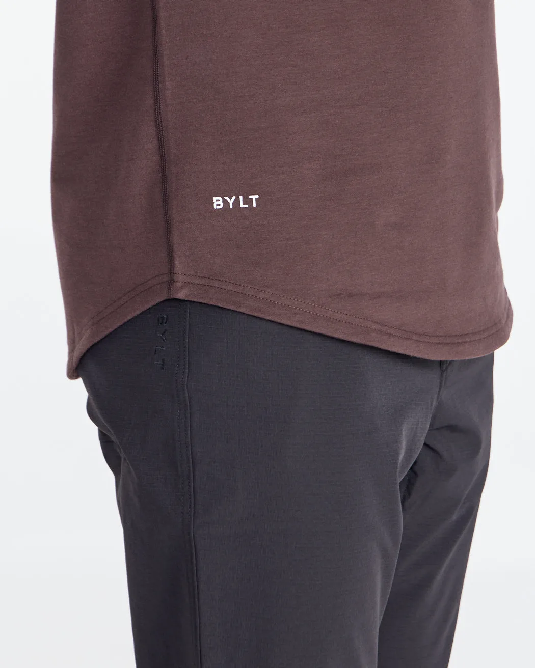 Drop-Cut Long Sleeve: BYLT Signature <!-- Size L -->