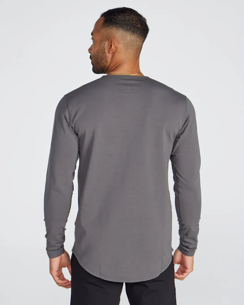 Drop-Cut Long Sleeve: BYLT Signature <!-- Size L -->