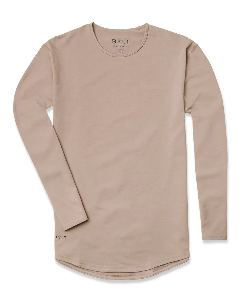 Drop-Cut Long Sleeve: BYLT Signature <!-- Size L -->