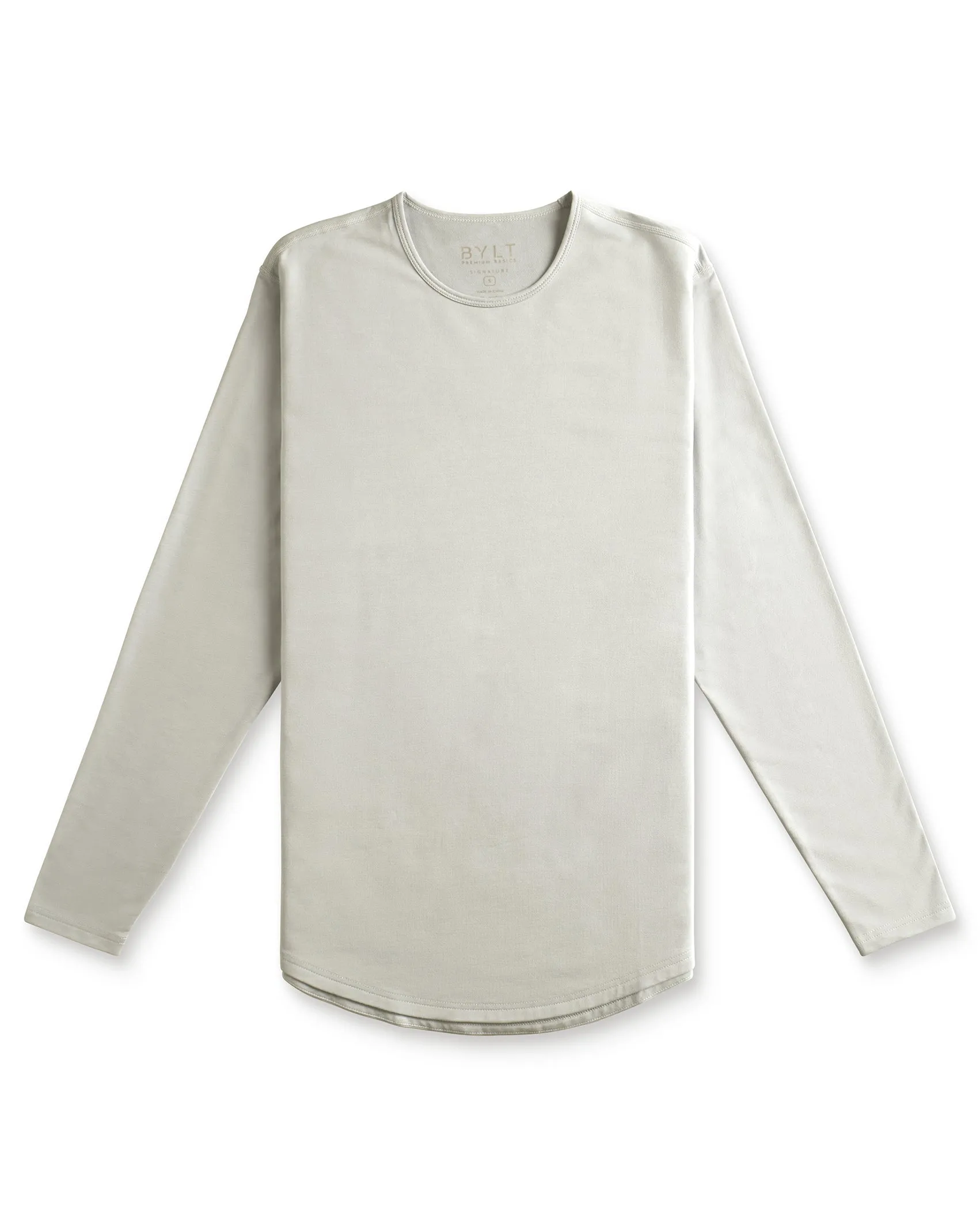 Drop-Cut Long Sleeve: BYLT Signature <!-- Size L -->