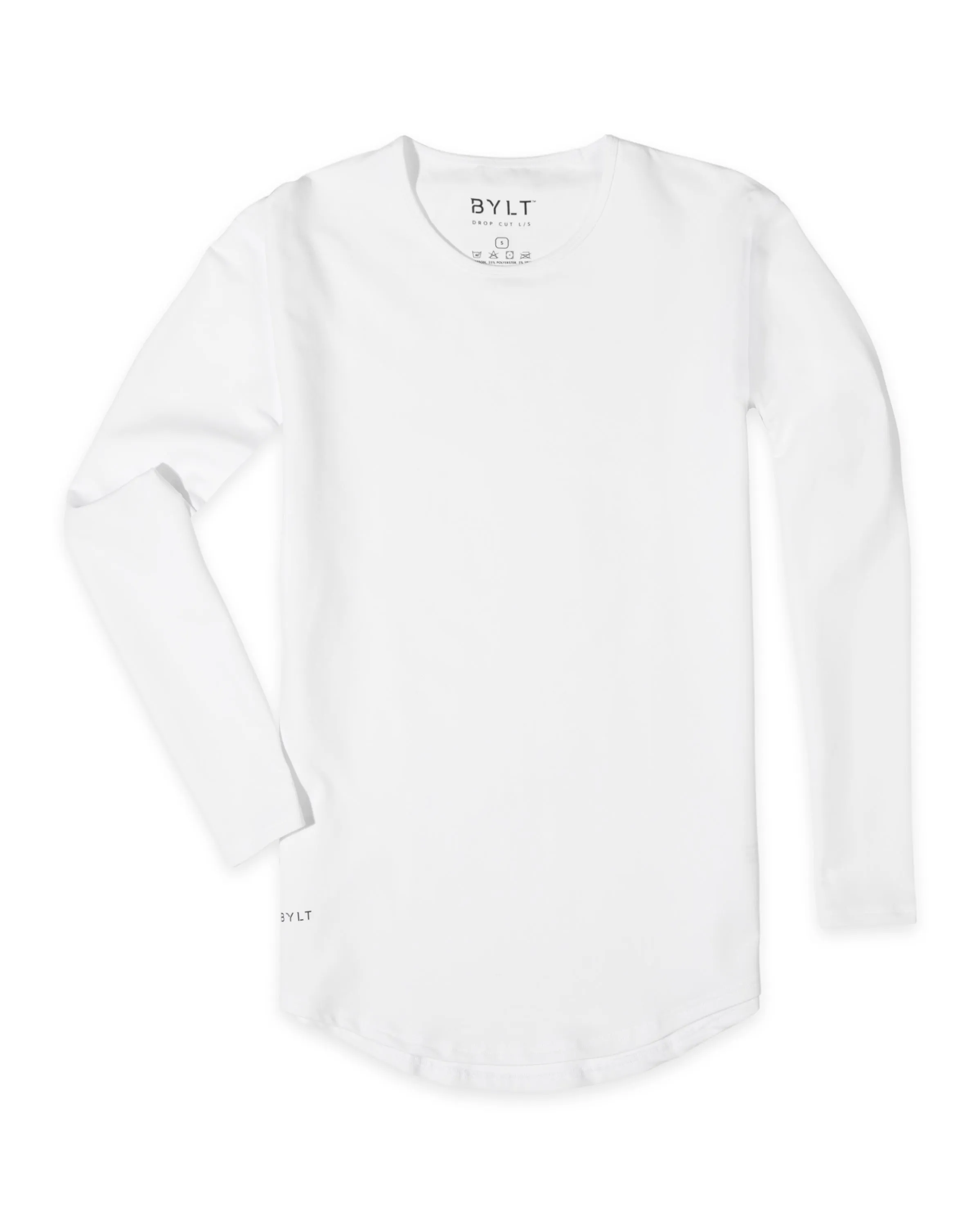 Drop-Cut Long Sleeve: BYLT Signature <!-- Size L -->