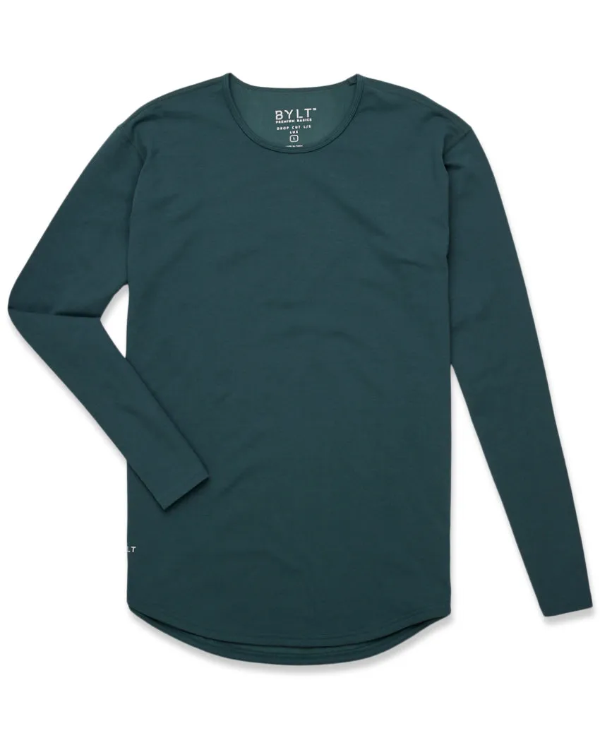 Drop-Cut Long Sleeve: BYLT Signature <!-- Size L -->