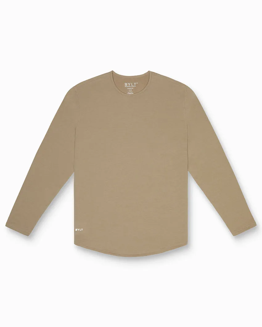 Drop-Cut Long Sleeve: BYLT Signature <!-- Size L -->