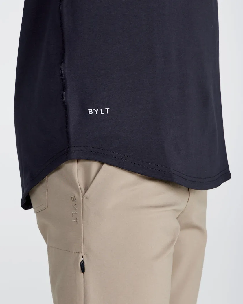 Drop-Cut Long Sleeve: BYLT Signature <!-- Size L -->