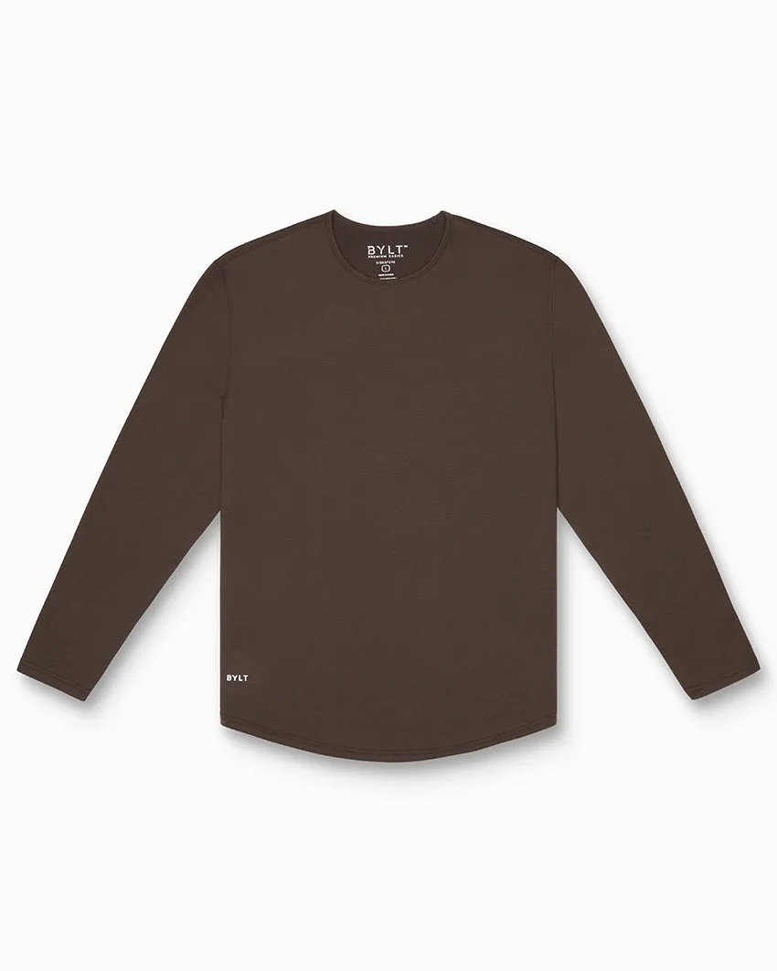 Drop-Cut Long Sleeve: BYLT Signature <!-- Size L -->