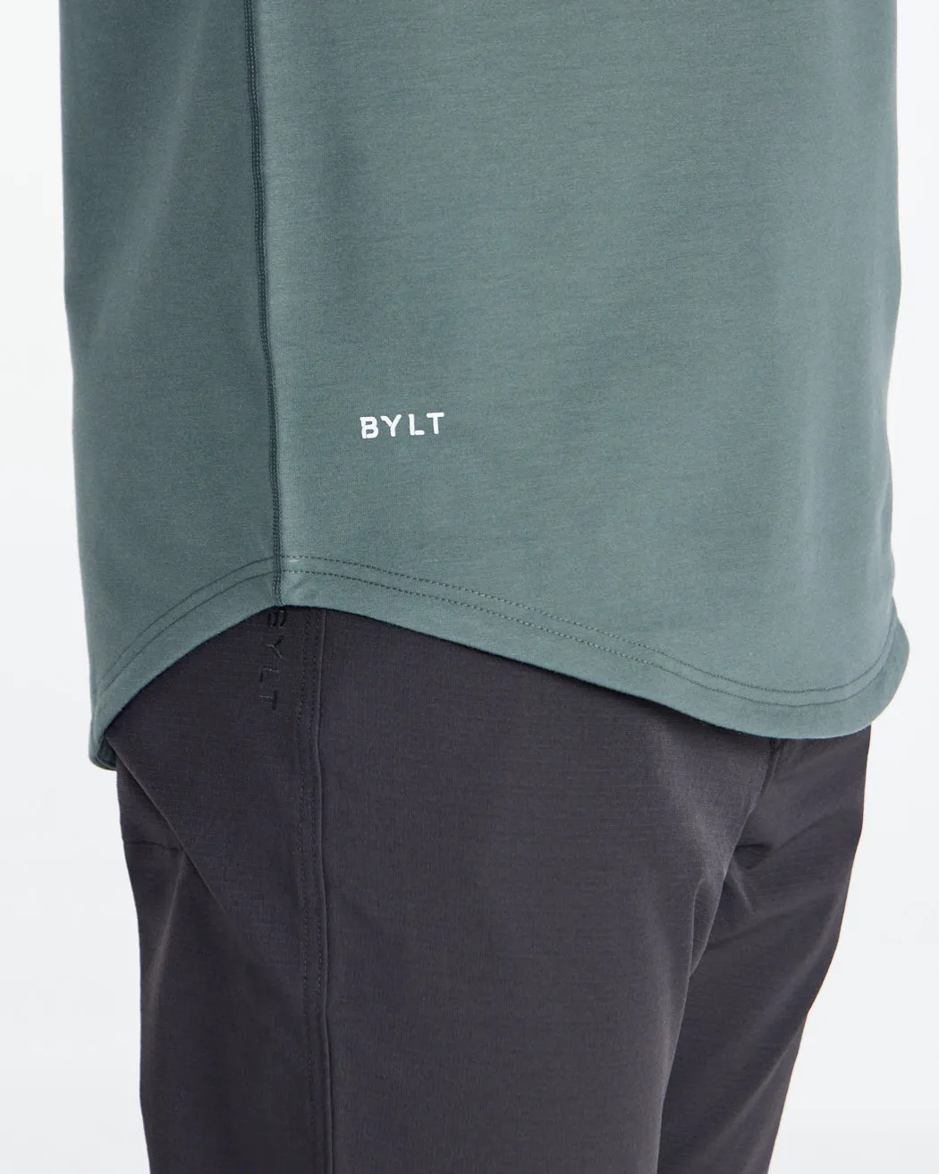 Drop-Cut Long Sleeve: BYLT Signature <!-- Size L -->