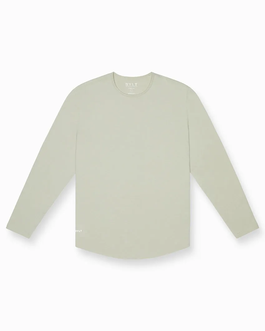 Drop-Cut Long Sleeve: BYLT Signature <!-- Size L -->