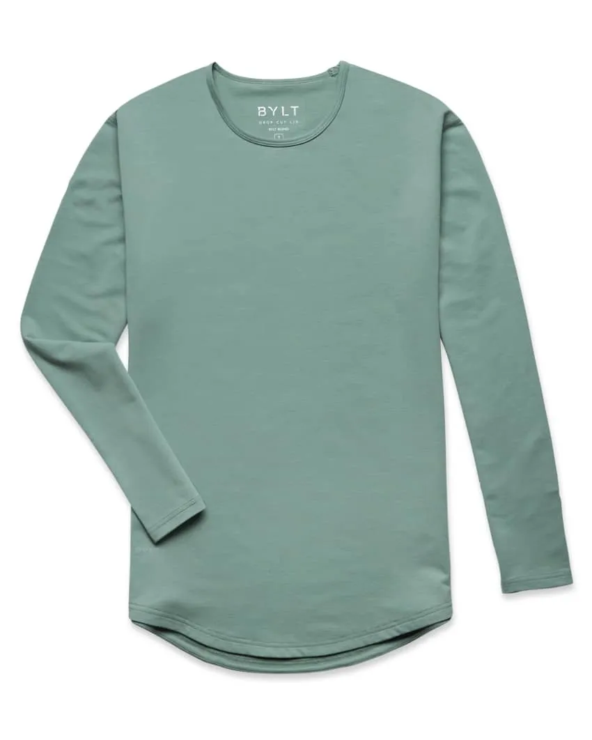 Drop-Cut Long Sleeve: BYLT Signature <!-- Size L -->