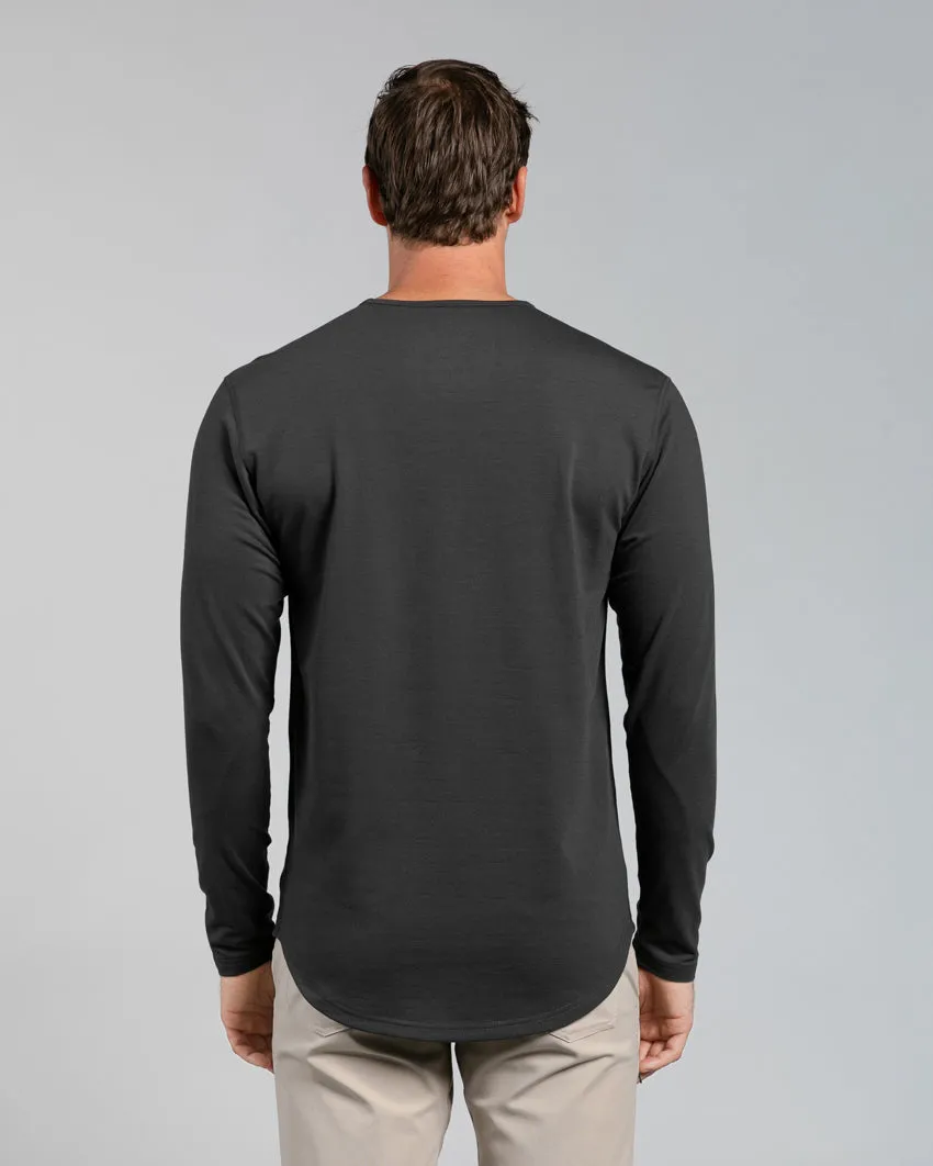 Drop-Cut Long Sleeve: BYLT Signature <!-- Size L -->